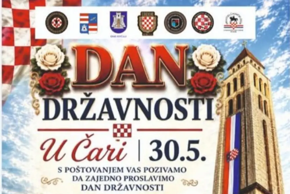 Hrvatske ruže u Čari za Dan državnosti: večer domoljublja, pjesme i zajedništva