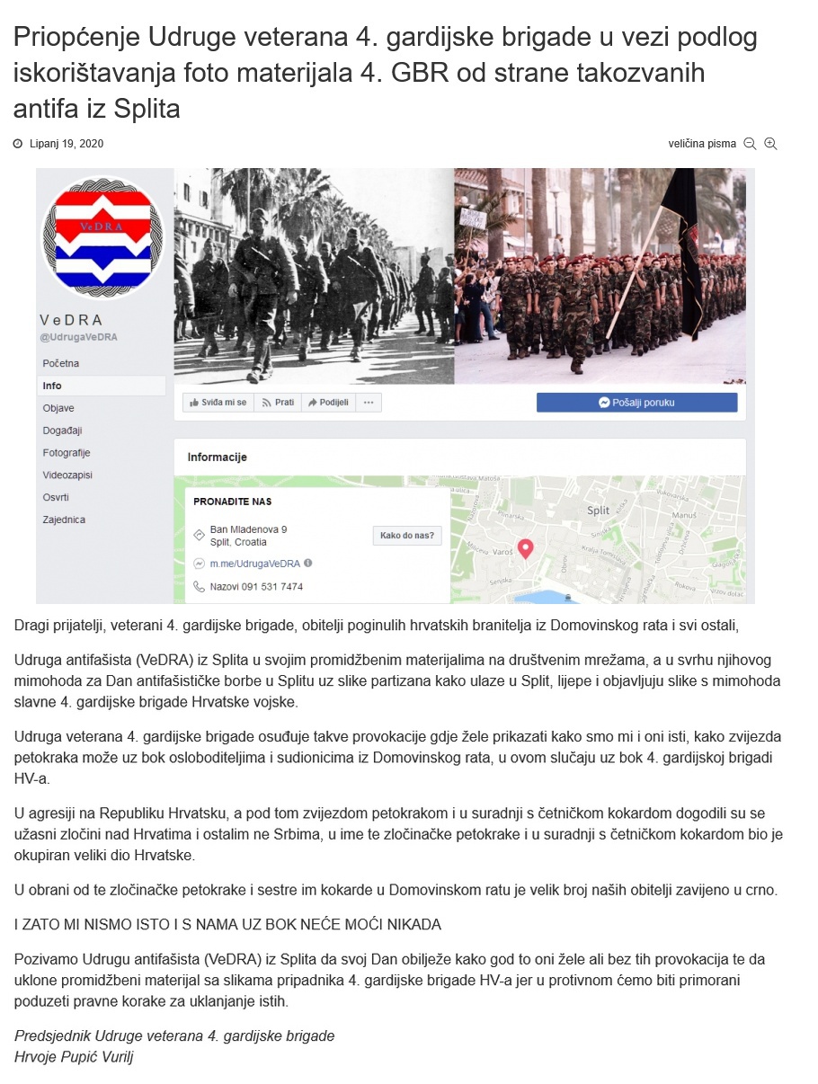 priopcenje 4 gbr vedra